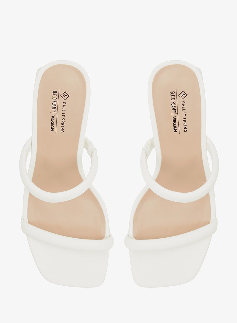 CALL IT SPRING Kaiaa Multi Strap Mid Heel Sandals - Image 5